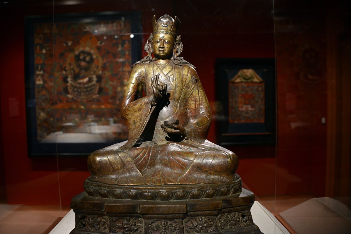 14-1 The Spiritual Master Padmasambhava, 14C, Western Tibet or Ladakh - New York Metropolitan Museum Of Art